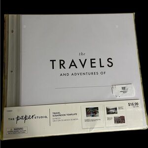 🧩📚Travel Scrapbook Template ((BRAND NEW))📚🧩